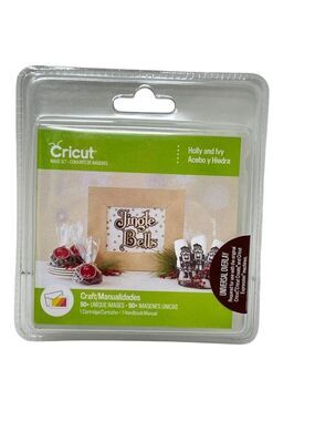2014 Cricut Cartridge Holly And Ivy 50+ Images Cards Tags Phrases NEW Unlinked